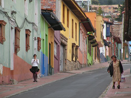 Old Colonial Houses Bogota