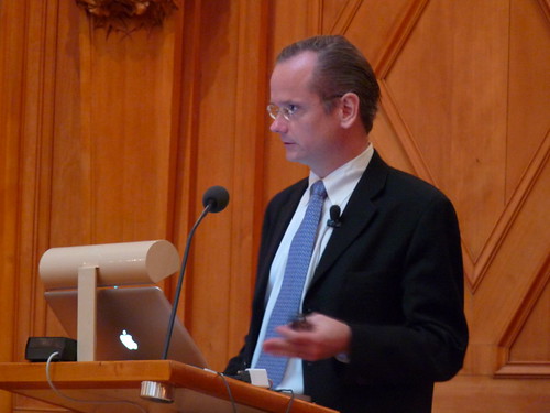 Lessig @ Swedish Parliament Nov 18, 2009
