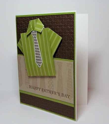 Father's Day Shirt Fold Card by Andrea G71