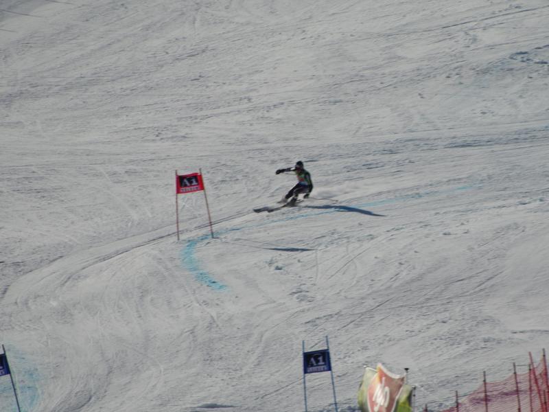 World Cup Solden - Warner skiing