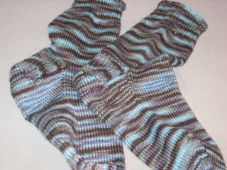 LL Toffee Sock - finished