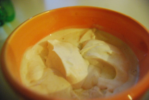 Mint mocha with cinnamon whipped cream