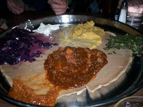 ethiopian food on christmas eve