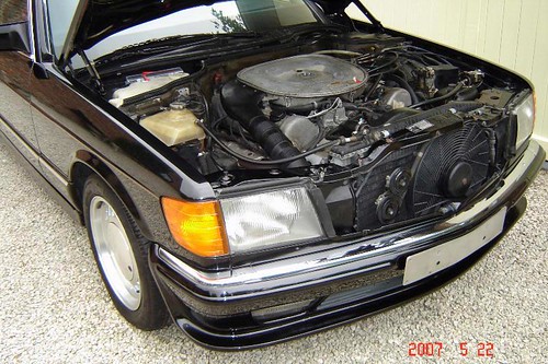 Mercedes 500sel 1984 engine kapazabe