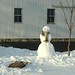 Amish snowman #1