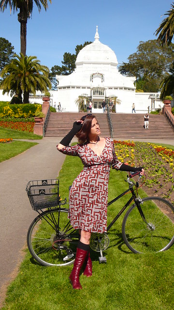 be a cyclist, wear a dress!