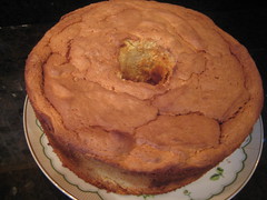 Passover Lemon Chiffon Cake