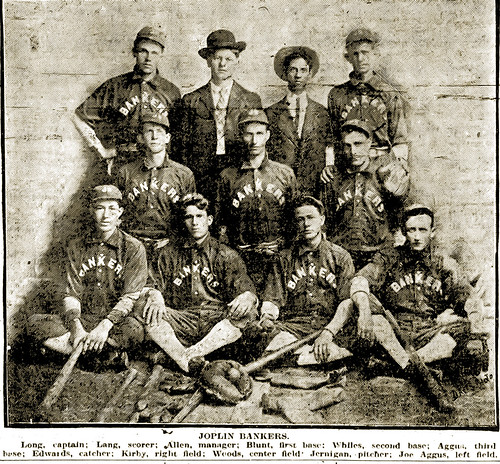 1907 Joplin Bankers baseball team