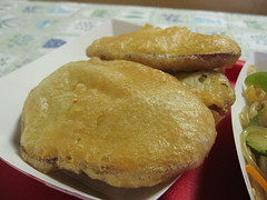 hankook taqueria - ko-kuma / tempura sweet potatoes