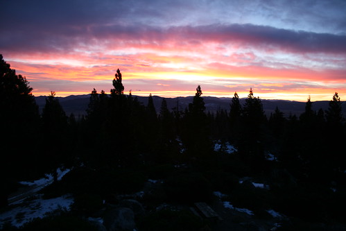 Sunrise at Calpine Lookout Tower