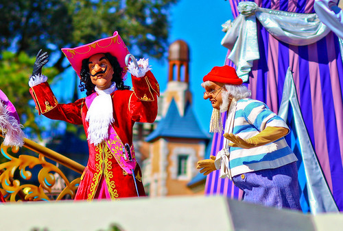 Why aren't Captain Hook and Mr. Smee face characters?