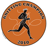 Knitting Olympics Medal