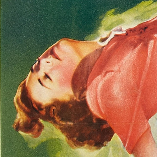 THE MONSTER AND THE GIRL (1941) One Sheet detail