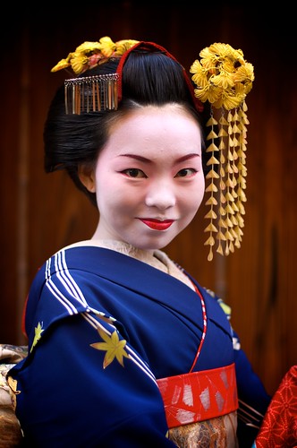 Japanese Geisha Portrait