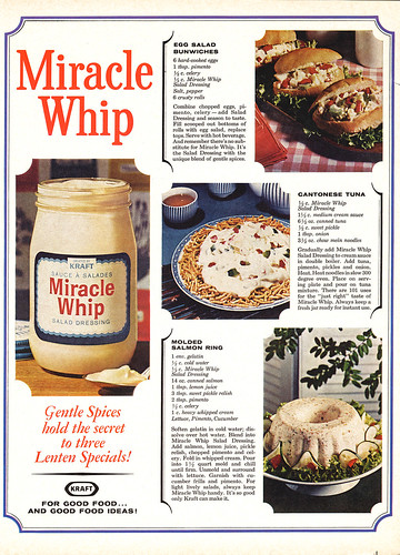 Miracle Whip Lenten Recipes