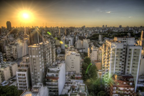 Sunrise in Buenos Aires