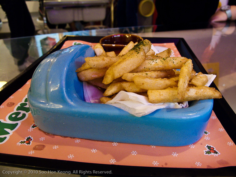French Fries @ Modern Toilet, Ximending, Taipei, Taiwan
