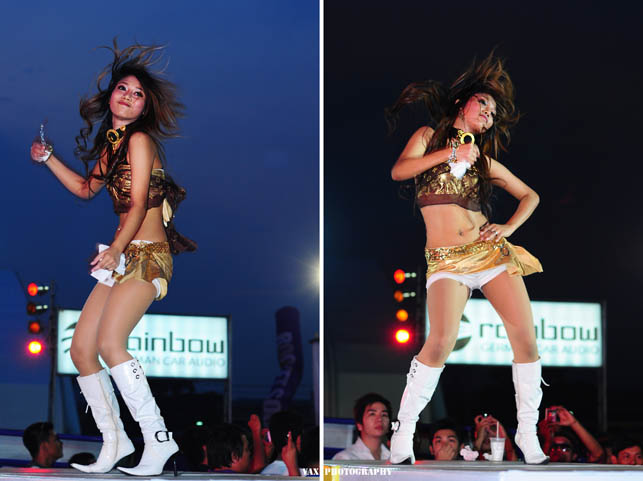 Bangkok Motor show dancing girls 02