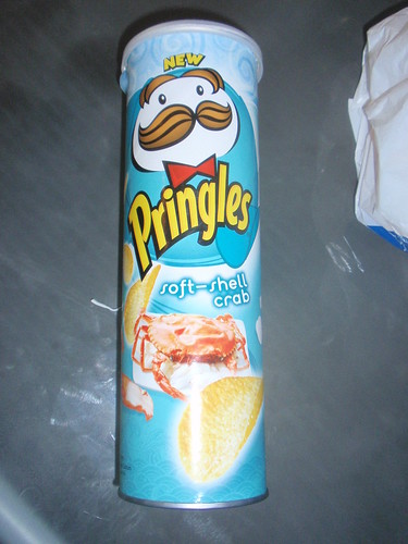 The most interesting Pringles flavor I've seen yet...Soft Shell Crab!!