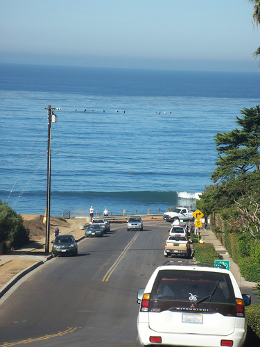 Surf at Ladera Street, San Diego, California