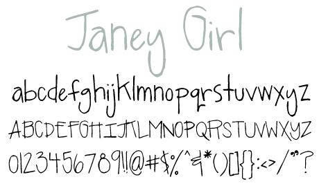 click to download Janey Girl