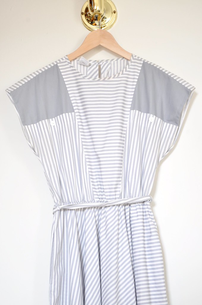vintage striped dress
