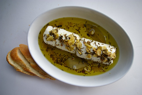 Goat Cheese in Herbed Olive Oil II