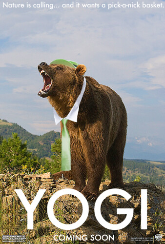 Mock-up of the Yogi Bear 2010 movie poster
