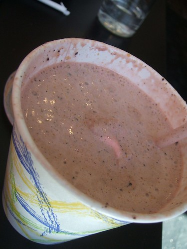 strawberry peanut butter cookie shake.