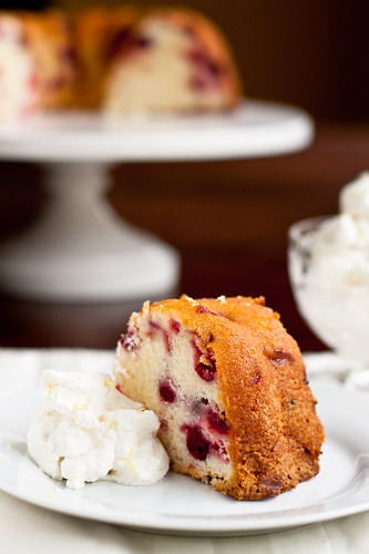 Cranberry-Cream Cheese Bundt Cake