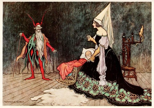 008-Rumpelstilzchen-The fairy book  the best popular fairy stories -Goble Warwick 1913