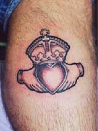 Heart Crown Tattoos by Lisa