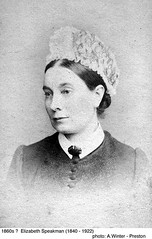 Elizabeth Speakman 1860? (1840-1922)
