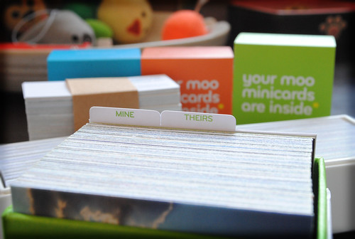 Moo mini cards