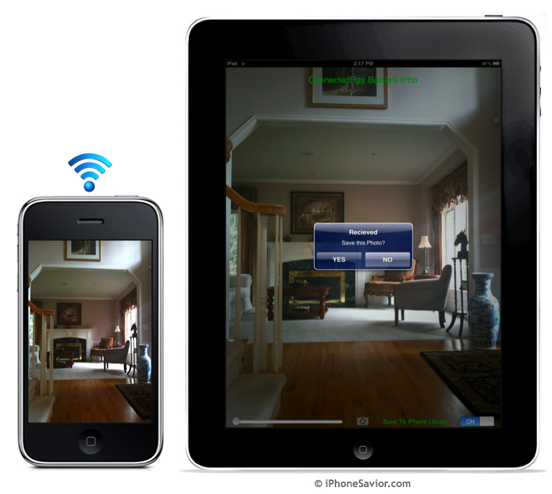 iPad Camera App Using iPhone