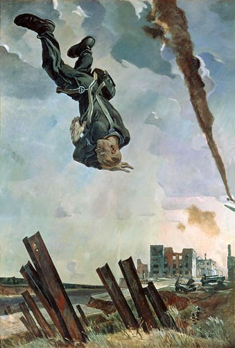 Alexander Deyneka. The knocked down ace. 1943 by MorCheebs
