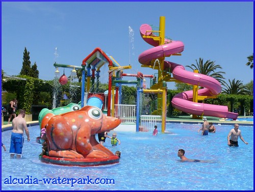 The Spiral in the Alcudia Waterpark