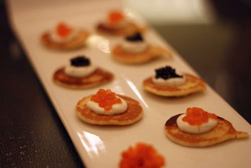 salmon roe caviar