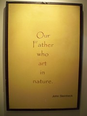 Our Father, who are in nature.