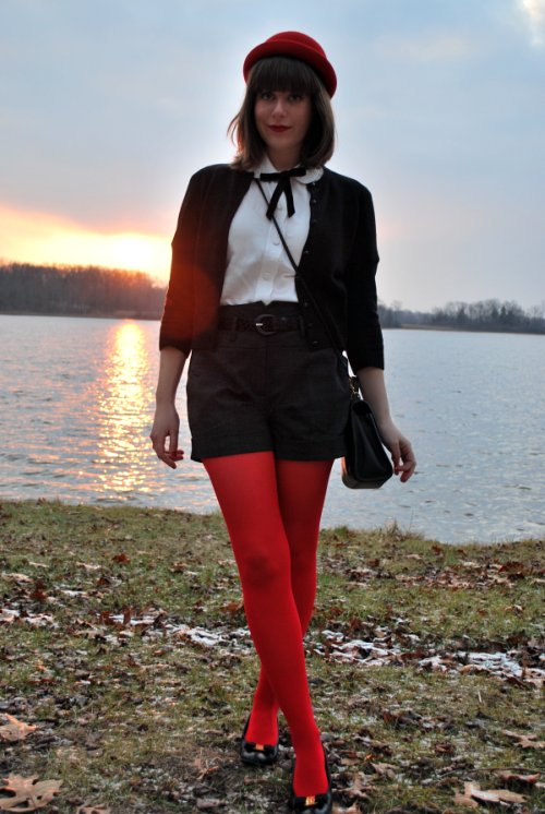 Holiday Look #1: Red Sunset