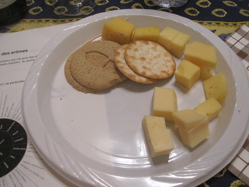 Fromages du Québec et crackers