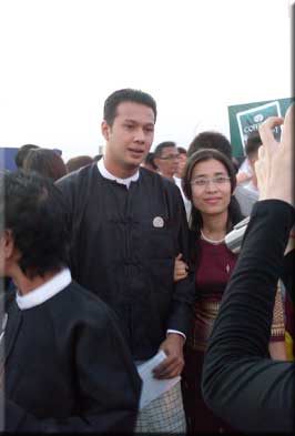 Actor and Model Phyo Ngwe Soe at Myanmar Academy Awards Ceremony for 2008 Photo