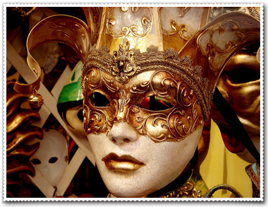 Mardi Gras Mask Craft