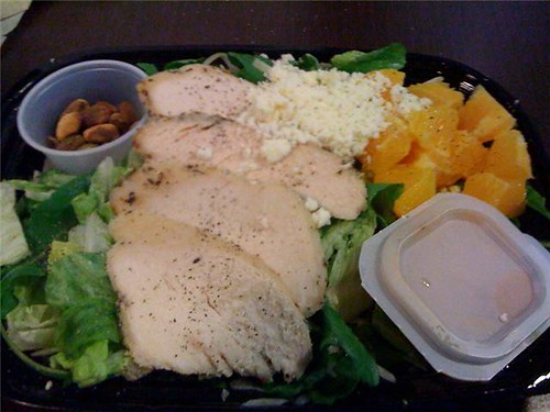 Orange Fennel Chicken Salad (from the airport!)