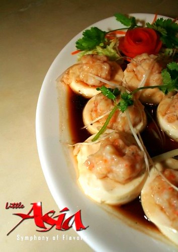 Little Asia's Steamed Minced Shrimp Tofu