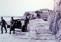 Nazi Germans on Elizabeth Castle