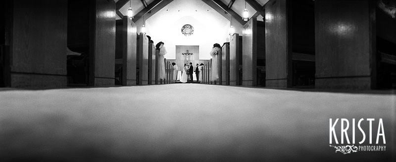 Boston Wedding - Black & White FILM