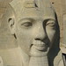 Temple of Luxor, head of broken colossus of Ramsses II by Prof. Mortel