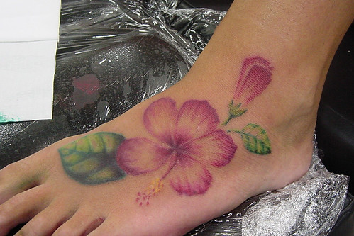 I've been looking for hibiscus tattoo design This is the best one I've seen