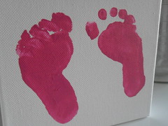 Hadleigh's 5 month old feet